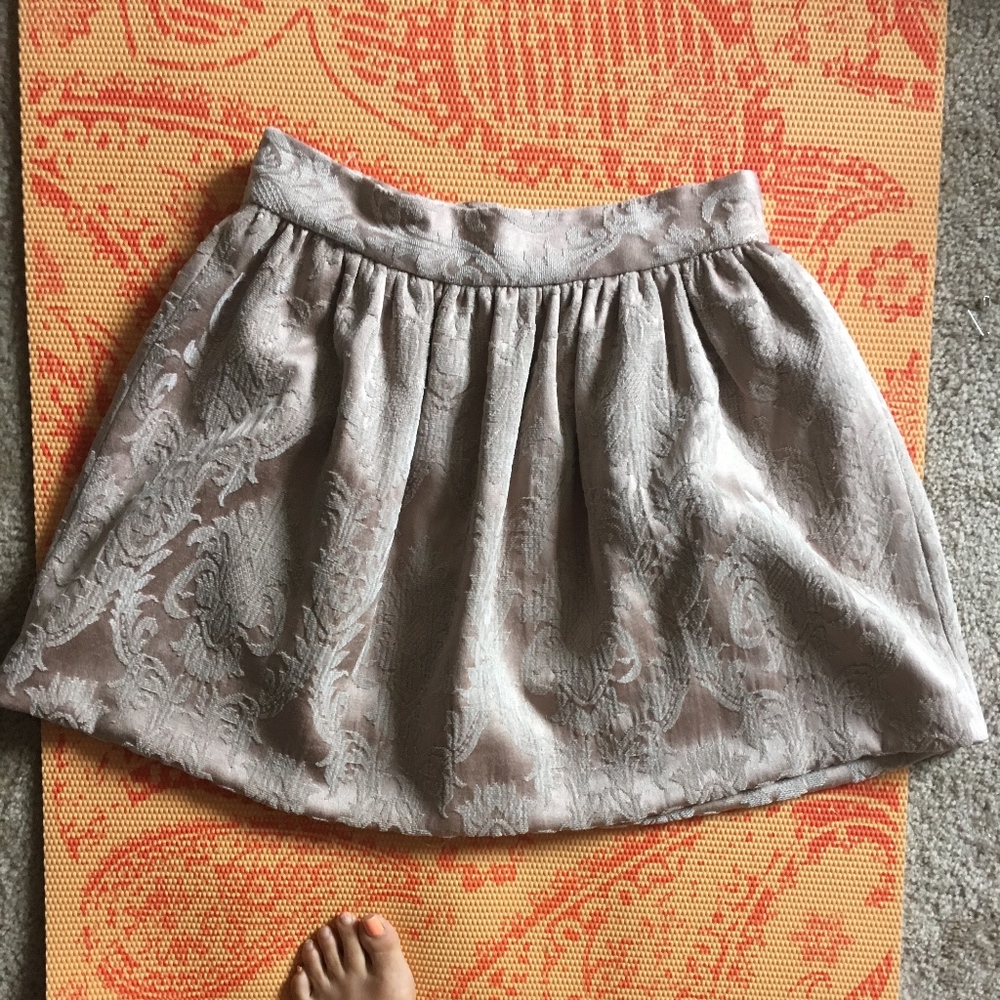 BB Dakota silk/satin skirt skater